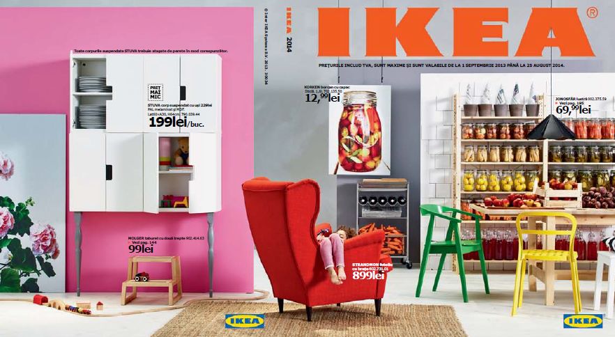 IKEA lansează un nou catalog pentru 2014